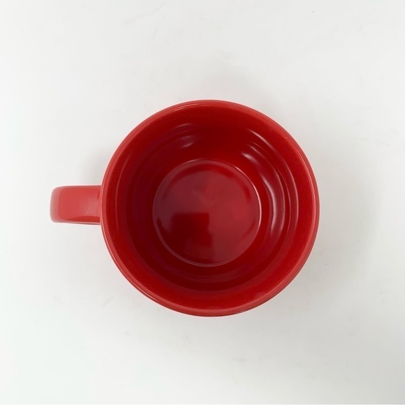 2017 Starbucks Collectible Red Ceramic Coffee Mug - Picture 3 of 4